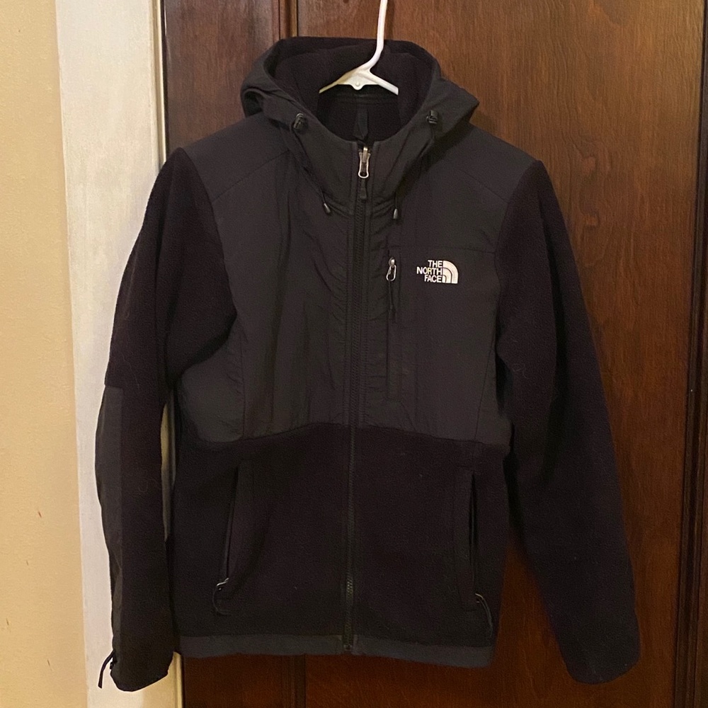 Northface fleece hooded jacket